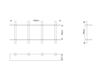 Sonderanfertigung Aperol Regal